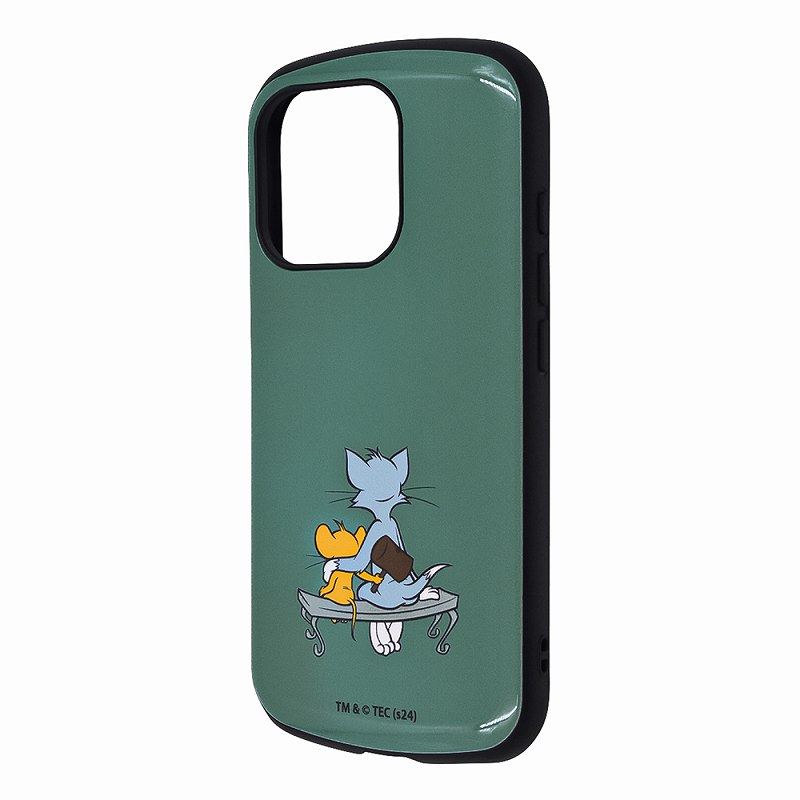 Rakuten - iPhone 16 Pro トムとジェリー / 超! 保護ケース MiA 衝撃吸収 バンパー ハイブリッドケース / トムとジェリー_ハンマー