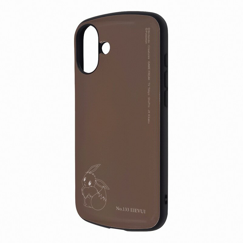Rakuten - iPhone 16 Plus ポケットモンスター / 超! 保護ケース MiA 衝撃吸収 バンパー ハイブリッドケース / イーブイ