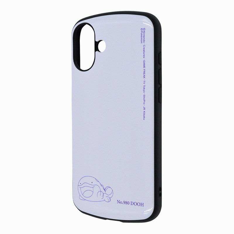 Rakuten - iPhone 16 Plus ポケットモンスター / 超! 保護ケース MiA 衝撃吸収 バンパー ハイブリッドケース / ドオー