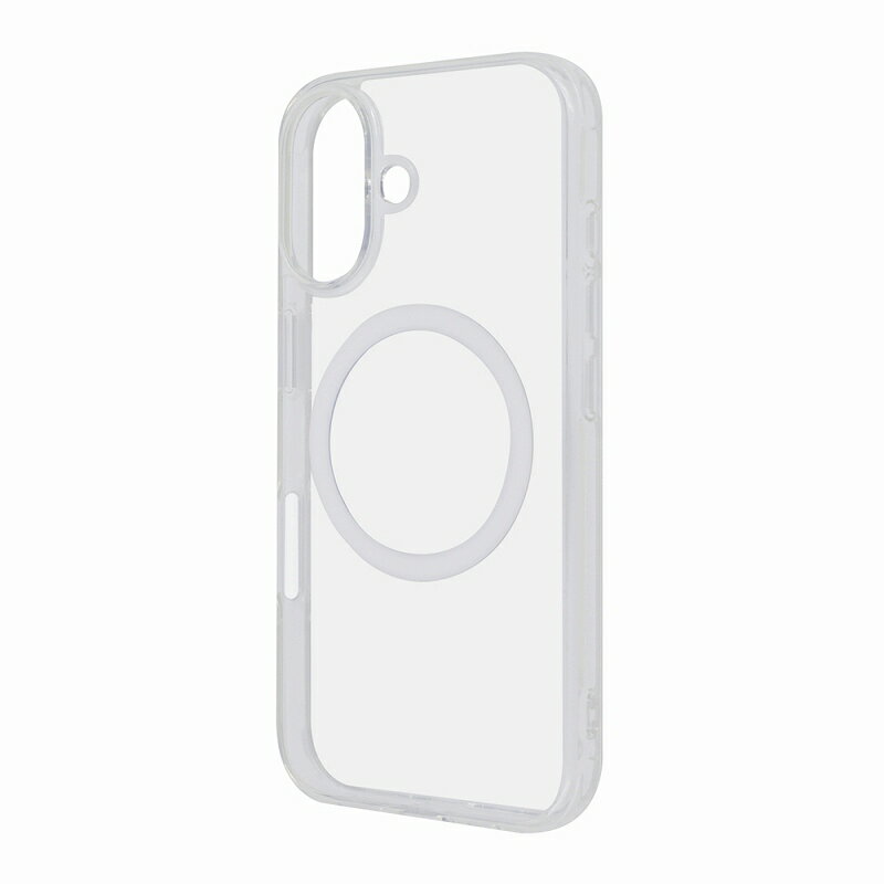 Rakuten - iPhone 16 Like standard MagSafe対応 マグネットアクセサリー対応 衝撃吸収 バンパー ハイブリッドケース / クリア