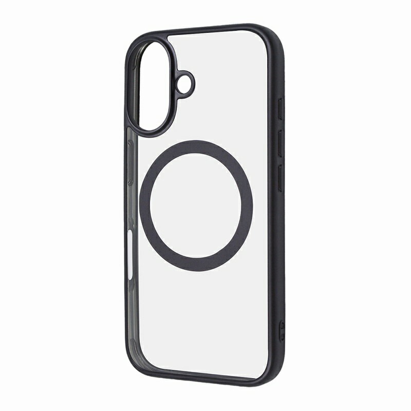 Rakuten - iPhone 16 Like standard MagSafe対応 マグネットアクセサリー対応 衝撃吸収 バンパー マット メタリック ハイブリッドケース