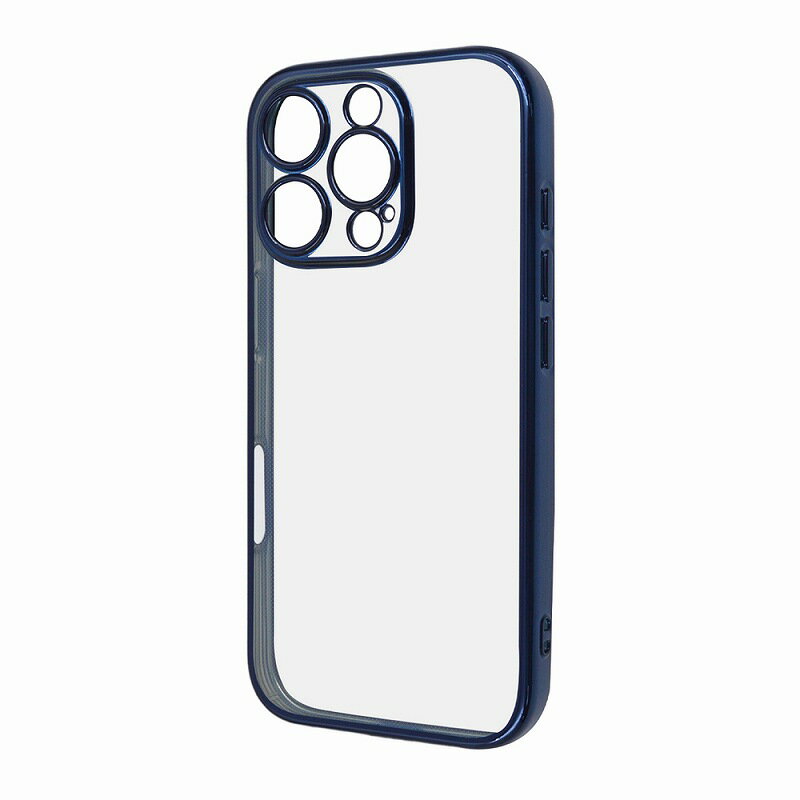Rakuten - iPhone 16 Pro Like standard 精密設計 カメラ保護 衝撃吸収 バンパー メタリック TPUソフトケース