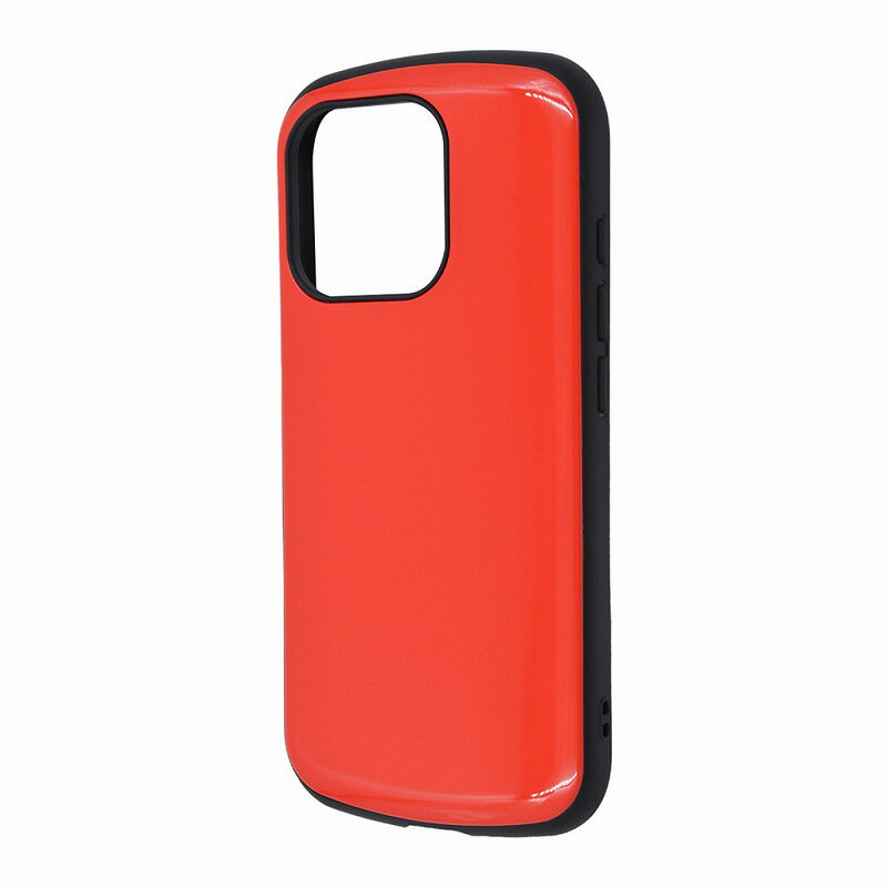 Rakuten - iPhone 16 Pro Like standard ProCa 耐衝撃 バンパー 超厚ハイブリッドケース / レッド