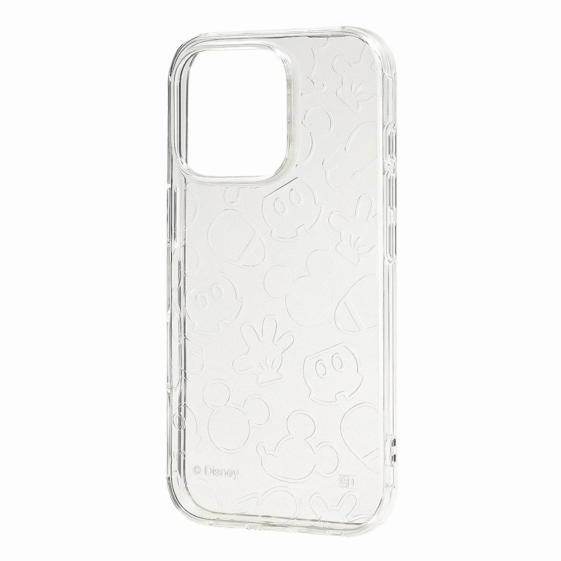 Rakuten - iPhone 16 Pro ディズニー / Like standard 衝撃吸収 バンパー キラキラ ラメ TPUソフトケース / ミッキーマウス
