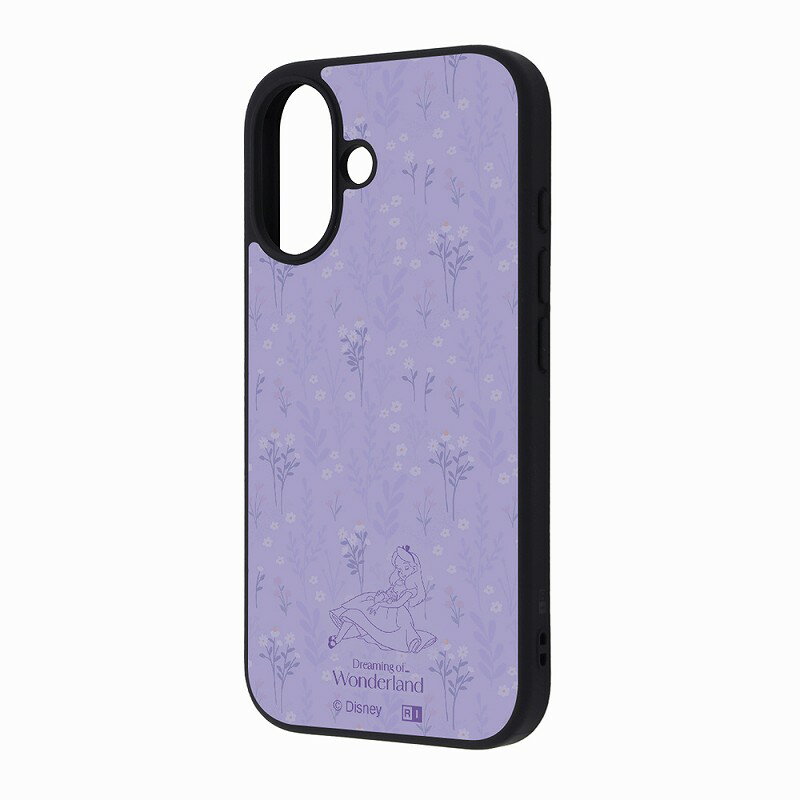 Rakuten - iPhone 16 ディズニー / maru 衝撃吸収 バンパー ハイブリッドケース