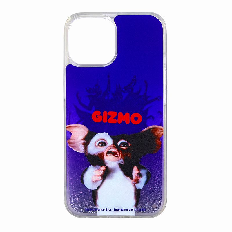 Rakuten - iPhone 15 / 14 / 13 グレムリン / 衝撃吸収 バンパー 動く キラキラ ラメ グリッターケース / ギズモ_1