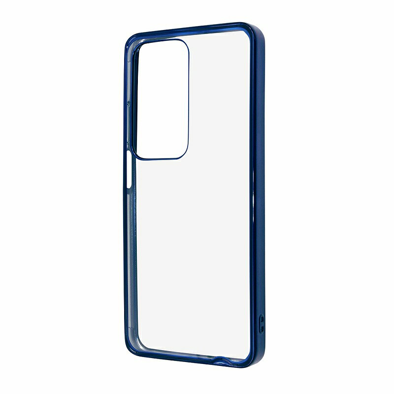 Rakuten - OPPO A3 5G Like standard 衝撃吸収 バンパー メタリック ハイブリッドケース