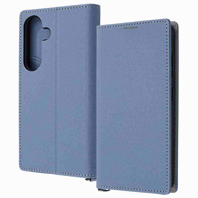 Rakuten - Galaxy S25 Durable 耐衝撃 マグネット不使用 シンプル スクエア 手帳型レザーケース
