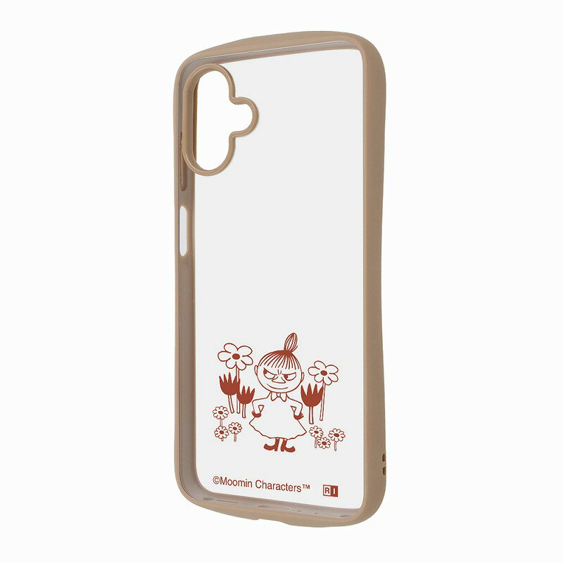 Galaxy A25 5G ムーミン / Puffull 衝撃吸収 バンパー ハイブリッドケース / ミイ