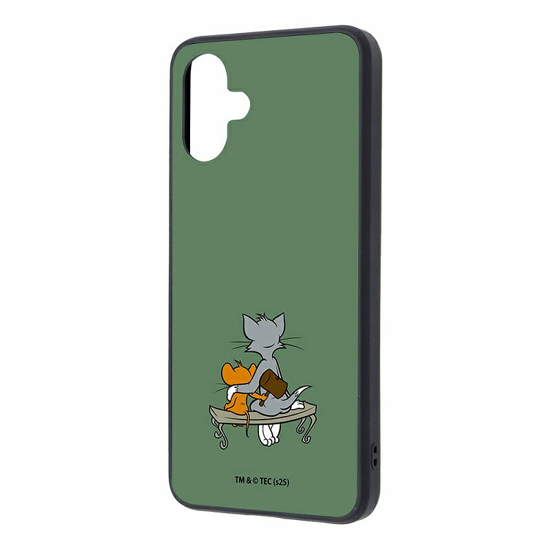Rakuten - Galaxy A25 5G トムとジェリー / maru 衝撃吸収 バンパー ハイブリッドケース / トムとジェリー_ハンマー