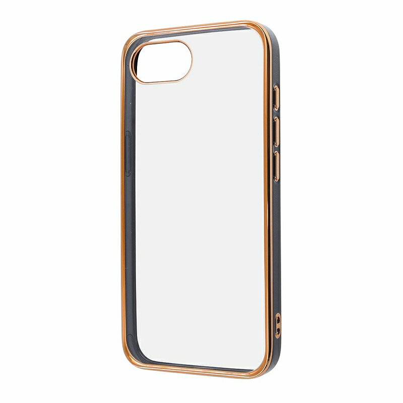 iPhone 17e / 16e LUSTANT 衝撃吸収 バンパー キラキラ メタリック カラフル ハイブリッドケース