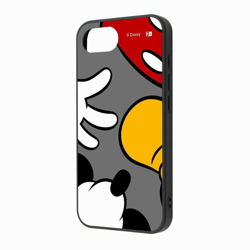 Rakuten - iPhone 17e / 16e ディズニー / maru 衝撃吸収 バンパー ハイブリッドケース / ミッキーマウスカラー_1