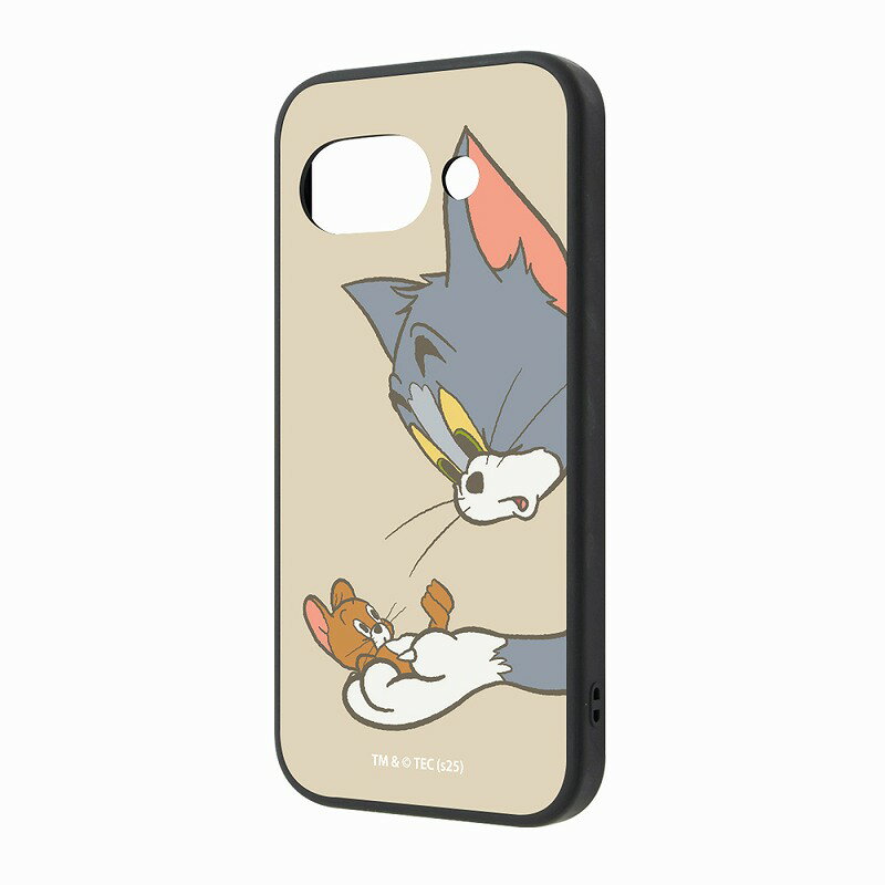 Rakuten - Google Pixel 9a トムとジェリー / maru 衝撃吸収 バンパー ハイブリッドケース / トムとジェリー_キャッチ