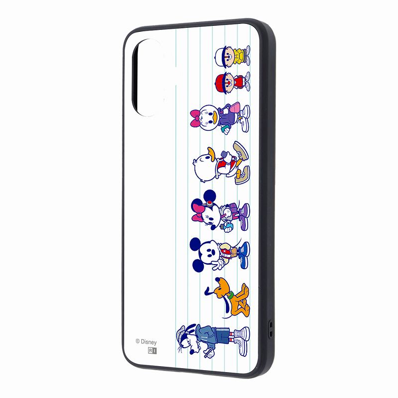 Rakuten - Galaxy A25 5G ディズニー / maru 衝撃吸収 バンパー ハイブリッドケース