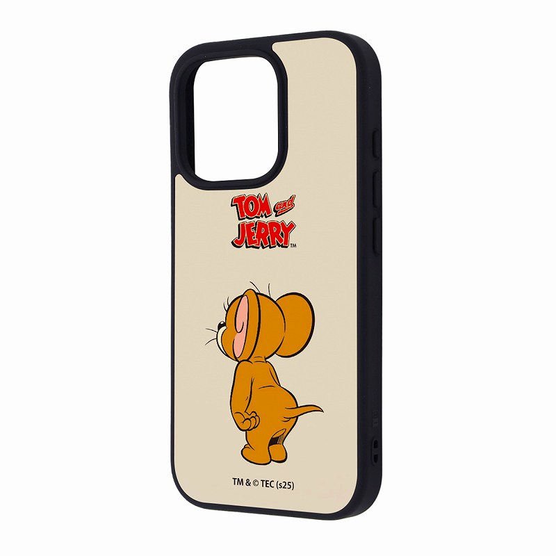 Rakuten - iPhone 16 Pro トムとジェリー / maru 衝撃吸収 バンパー ハイブリッドケース/ジェリー_スタンダード2