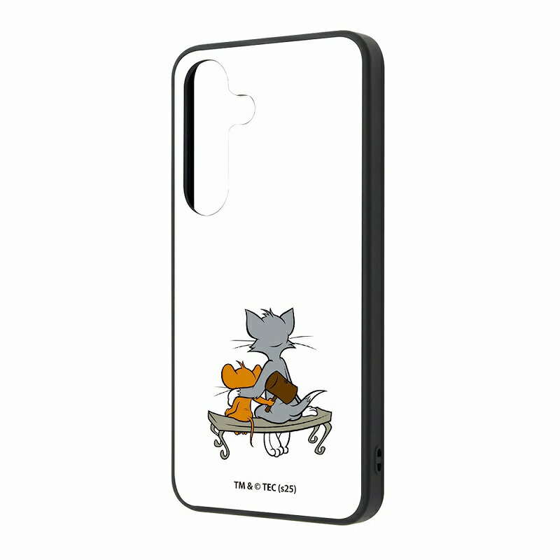 Rakuten - Galaxy S25 トムとジェリー / maru 衝撃吸収 バンパー ハイブリッドケース/ハンマー_3