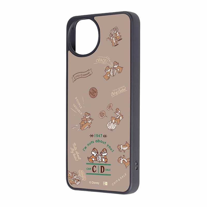 Rakuten - AQUOS wish5 ディズニー / maru 衝撃吸収 バンパー ハイブリッドケース/チップ＆デール_ベストフレンズ