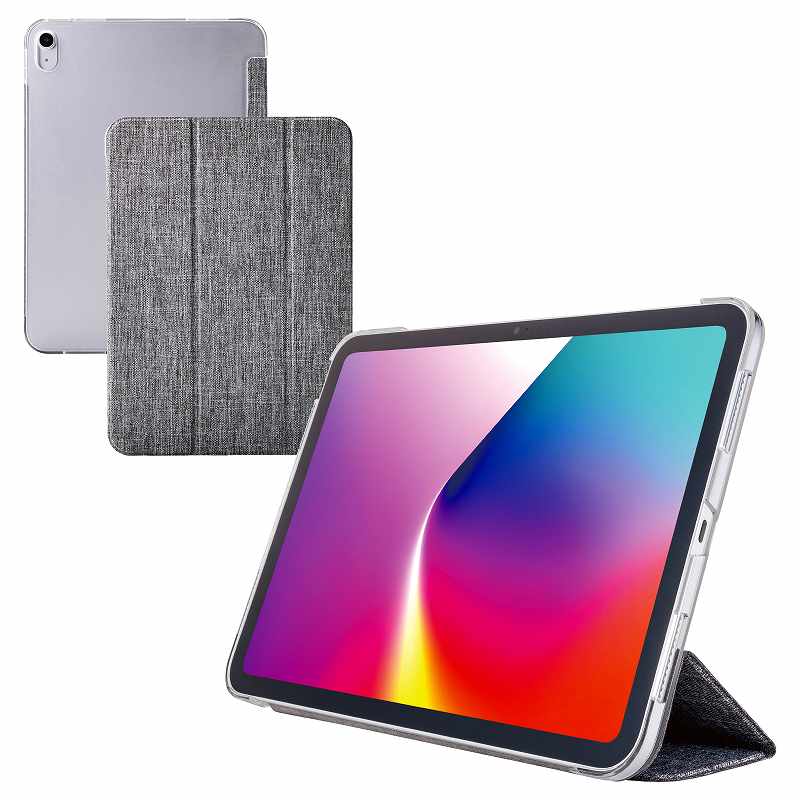 ���쥳�� elecom iPad11�����(A16)/10.9�����(��10����)/�ե�åץ�����/��������/�ե��֥�å�/���̥��ꥢ/2���󥰥�/���졼