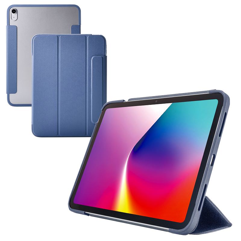 ���쥳�� elecom iPad11�����(A16)/10.9�����(��10����)/�ե�åץ�����/��������/���̥��ꥢ/�ե졼�५�顼/�֥롼���졼