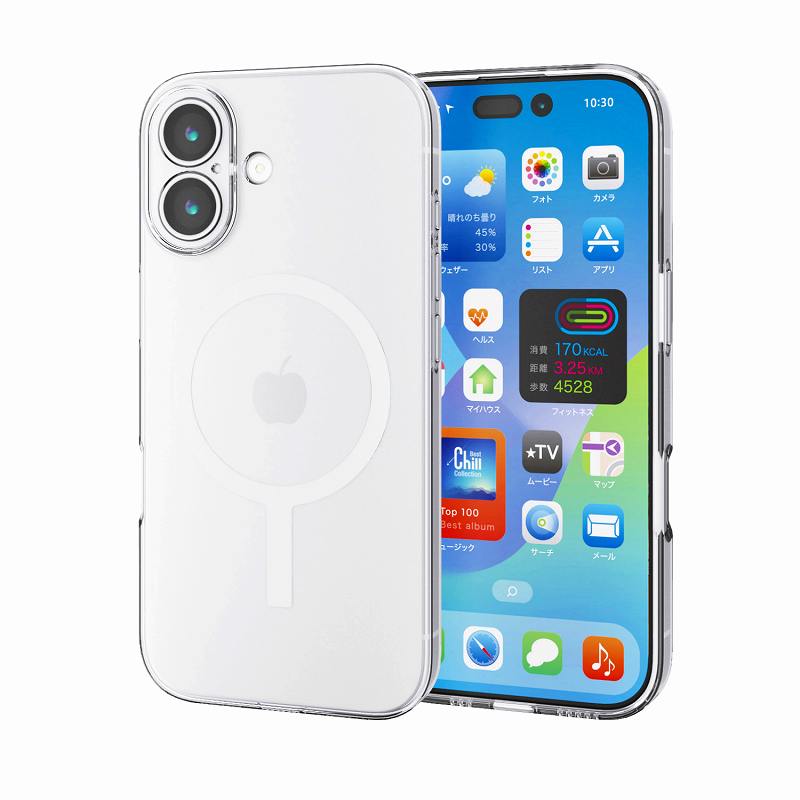 Rakuten - エレコム elecom iPhone 17/ソフトケース/極限//MAGKEEP/クリア
