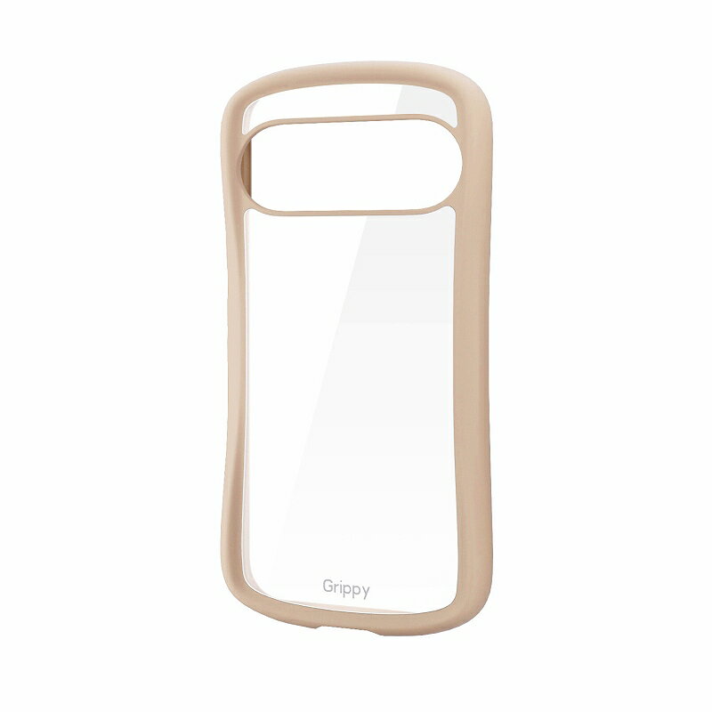 Rakuten - エレコム elecom Google Pixel 10/Google Pixel 10 Pro/Grippy/フレームカラー/ストラップホールシート付/ベージュ