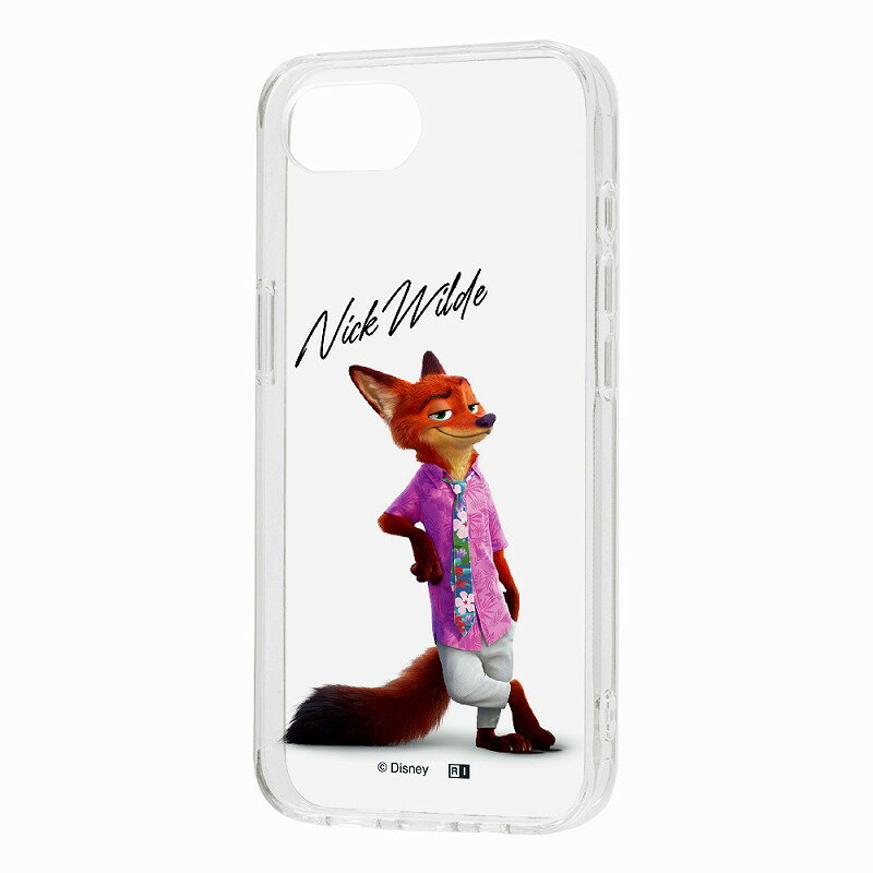 Rakuten - iPhone 17e / 16e / ディズニー / 耐衝撃 ハイブリッドケース / ズートピア_ニック・ワイルド4