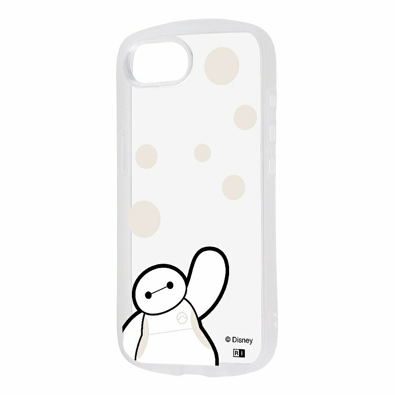 iPhone 17e / 16e / 디즈니 / Puffull 충격 흡수 범퍼 하이브리드 케이스 / 베이 맥스