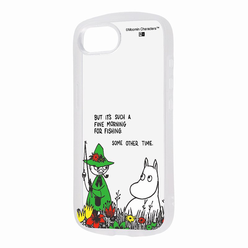 Rakuten - iPhone 17e / 16e / ムーミン / Puffull 衝撃吸収 バンパー ハイブリッドケース / ムーミン＆スナフキン2