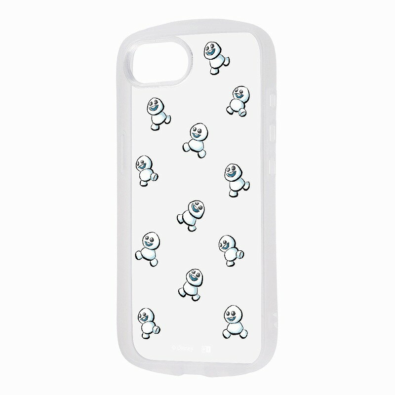 Rakuten - iPhone 17e / 16e / ディズニー / Puffull 衝撃吸収 バンパー ハイブリッドケース / スノーギース