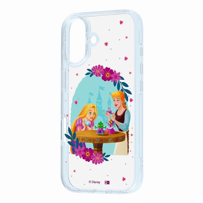 Rakuten - iPhone 16 / ディズニー / 耐衝撃 ハイブリッドケース / ラプンツェルとシンデレラ