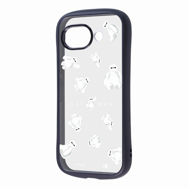 Rakuten - Google Pixel 10a / ディズニー / Puffull 衝撃吸収 バンパー ハイブリッドケース / ベイマックス_ふわふわ2
