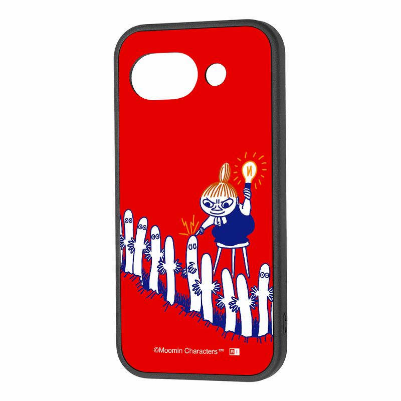 Rakuten - Google Pixel 10a / ムーミン / maru 衝撃吸収 バンパー ハイブリッドケース / リトルミイとニョロニョロ