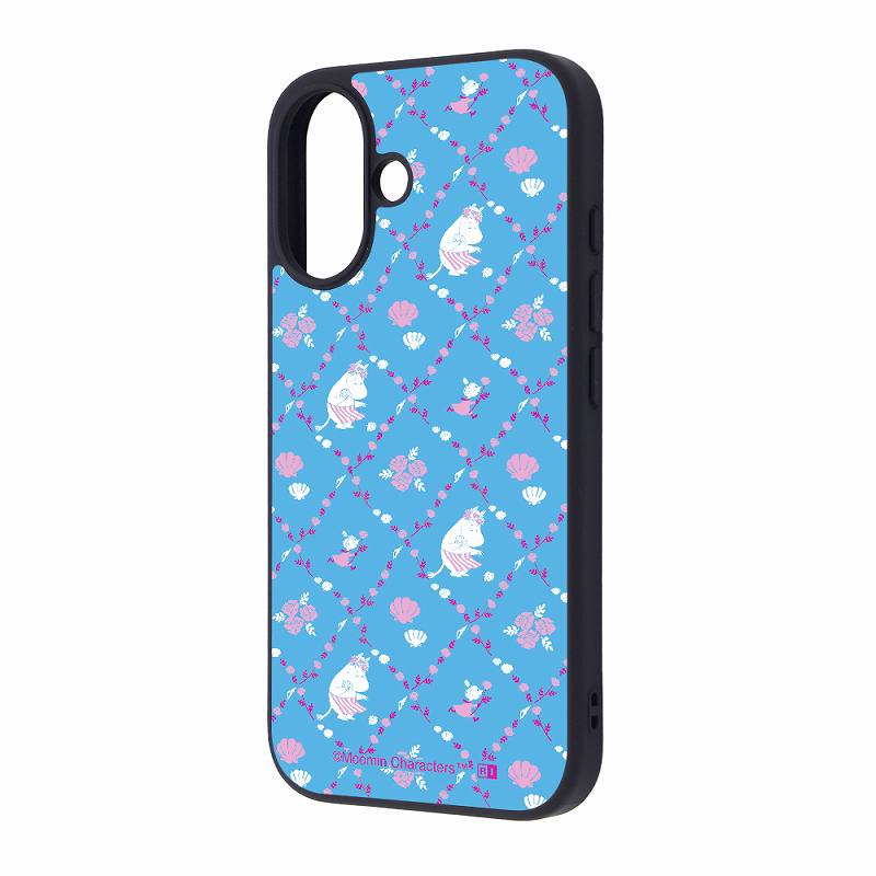 Rakuten - iPhone 16 / ムーミン / maru 衝撃吸収 バンパー ハイブリッドケース / Moominmamma’s Day 2026_ブルー