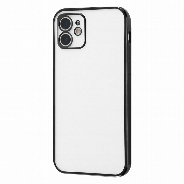 Rakuten - iPhone 12 Perfect Fit メタリックケース/ブラック