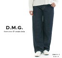 【1,500円OFF 2点購入1,000円OFFクーポン 10倍ポイント 5/9 20:00-5/16 1:59まで】D.M.G ドミンゴ 甘織5Pストレートデニム 11-198D【DMG】