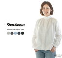 トップス/シャツ/スタンドカラー/無地/綿100%/日本製