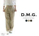 DMG ドミンゴ 30/2ウエポンツータックトラウザー 14-281T【2024】【DMG】