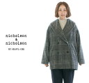 【ラスト1点】nicholson&nicholson ニコルソンアンドニコルソン MY SHAWL-CHK MY SHAWL-CHK
