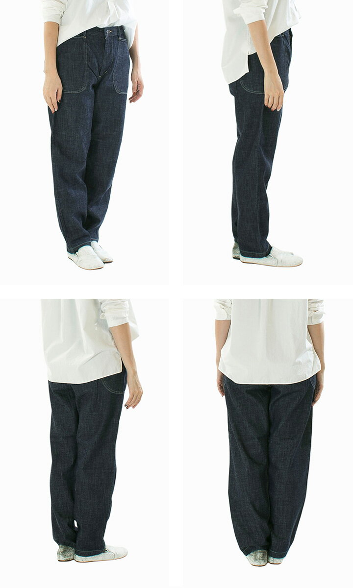 【2,500円OFF&2点購入1,000円OFFクーポン 1/30 18:00-1/9 13:59まで】DMG ドミンゴ 10ozデニムBIGポケットイージーパンツ 14-359D【2025秋冬】