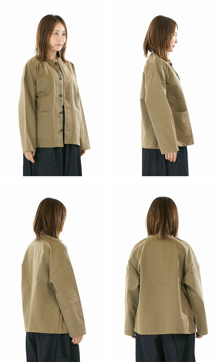 【5%OFF&10倍ポイント&2点購入1,000円OFFクーポン｜10/24 20:00-10/27 9:59まで】HARVESTY ハーベスティ カラーチノアトリエジャケット A32514【2026秋冬】 varzy-10007976 Varzy(バルジー) サンプル画像3