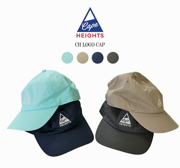 【11 0FF 2点購入1,000円OFFクーポン 5/31 18:00-6/4 13:59まで】CapeHEIGHTS ケープハイツ CH LOGO CAP CHU26S07【2026春夏】【国内正規品】