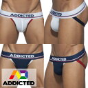 ADDICTED(アディクティッド)ジョックストラップ ジョック ケツ割れ ケツワレ プッシュアップ メンズ下着 男性下着 メンズ インナー アンダーウェア ロ...