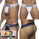 ADDICTED(アディクティッド) Tバック プッシュアップ メンズ下着 男性下着 下着 アンダーウェア インナー パンツ メンズ 紳士 ロゴ ジム スポーツ...