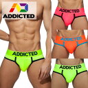 ADDICTED(アディクティッド) ブリーフ スイムウェア コックリング プッシュアップ リングアップ ローライズ 2in1 水着 メンズ下着 男性下着 メン...