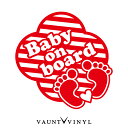 baby on board ステッカー カッティング