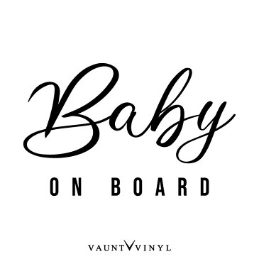 Baby on board カッティング ステッカー 車 シール シンプル おしゃれ ベイビー インカー ベビー kids キッズ 西海岸 カリフォルニア ビーチ サーフ サーフィン 海 ハワイ ハワイアン ネイティブ アメリカン 煽り防止 煽り運転 対策 安全運転