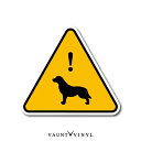 犬がいます ゴールデンレトリバー マグネットイヌ dog 脱走防止 犬飛び出し注意 猛犬注意 磁石 マグネットステッカー マグネットシート ポスト 宅配box 玄関 ドア 案内 表示 防水 配送先変更 セキュリティ セキュリティー 防犯 かわいい おしゃれ シンプル