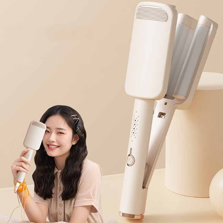 【挟むだけで波ウェーブ】32mm ウェーブアイロン カールアイロン ヘアアイロン コ...