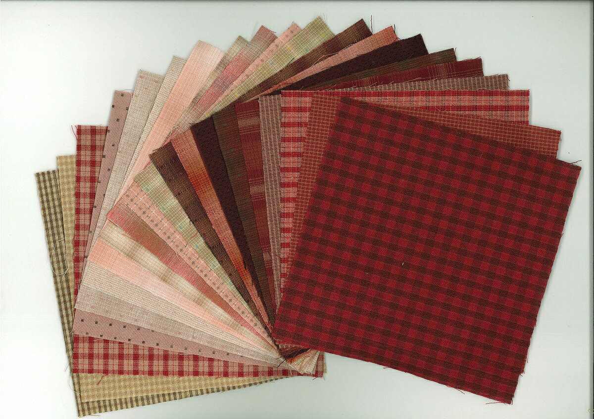 New 柴田明美セレクト先染生地　20枚セット　（2点まで最安送料￥250 、3点以上 送料無料　代引き除く）