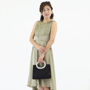 【15%OFFクーポン使用で5910円】結婚式パーティーバックバッグバックカバンかばん鞄大きめショルダーパールピンクハンドルバッグハンドバッククラッチバックサブバッグサブバックレディースパーティー用バッグ